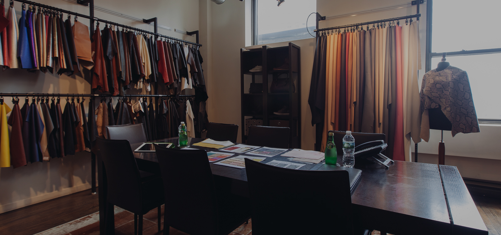 Leather showroom shop